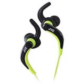 JVC Auricolari in-ear JVC Sport con aggancio waterproof lavabili con cavo nero